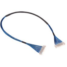Conjunto de cable micro coaxial de cable fino personalizado
